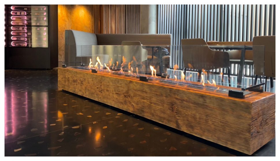 Автоматический биокамин GlammFire EvoPlus 2400 (горелка), с пультом ДУ