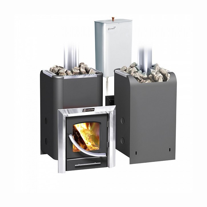 Дровяная печь для бани Ермак 12 ПС (2012)