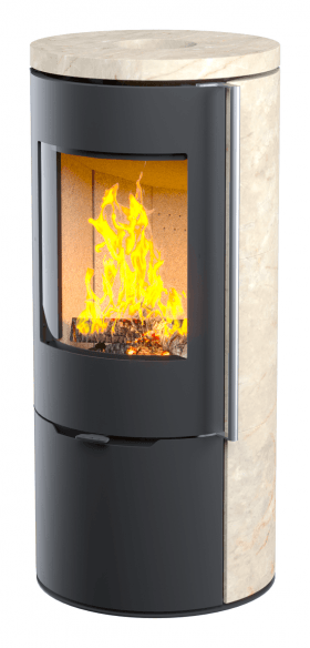 Печь-камин Астов R1.0 К Крема Беж