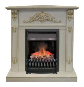 Электрокамин RealFlame Anita corner WT (g) с Oregan 3D