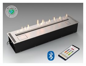 Автоматический биокамин Good Fire 1100 RC INOX