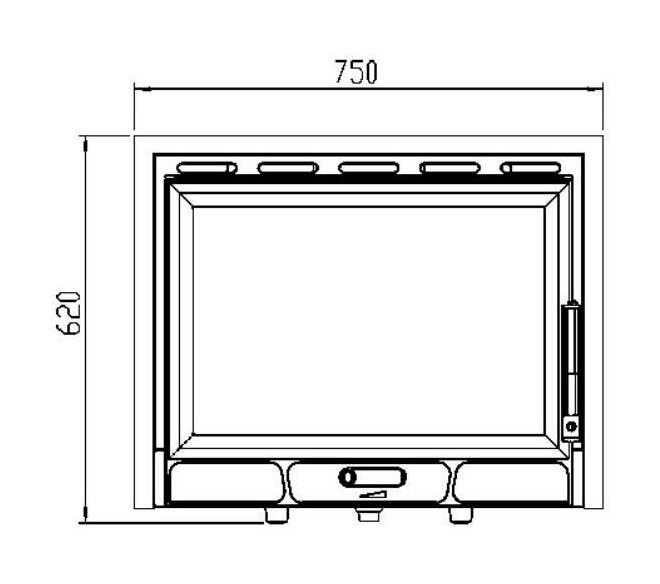 Каминная топка Plamen BARUN Insert Termo