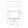 Каминная топка BeF Therm V 7 CP/CL