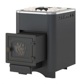 Дровяная печь для бани Везувий Русичъ АНТРАЦИТ 12 (ДТ-3) 2022