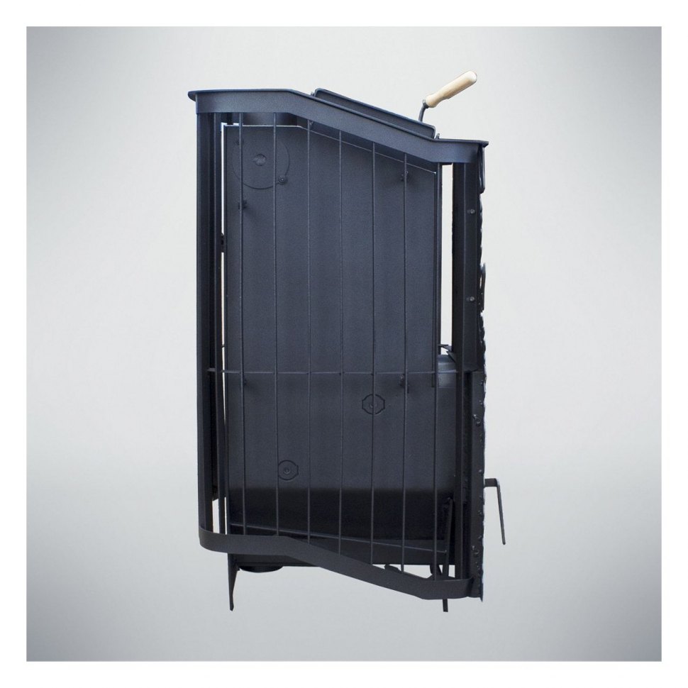 Дровяная печь для бани Варвара Терма Каменка укороченная