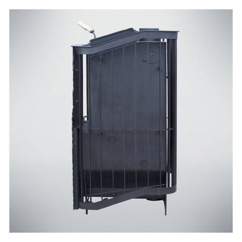 Дровяная печь для бани Варвара Терма Каменка укороченная