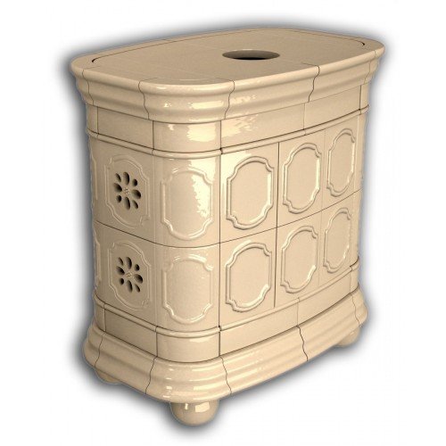 Каминная облицовка КимрПечь Сконе центральная мини Ваниль