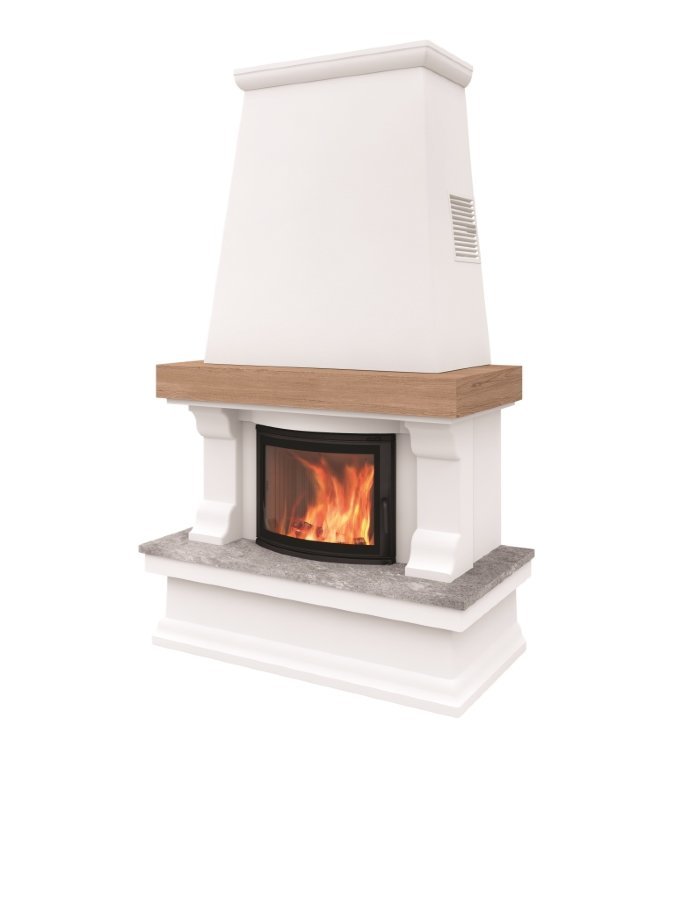 Чугунная печь камин Nordpeis Finse высокая