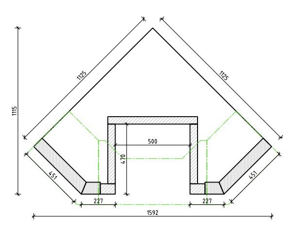 Каминная облицовка Sunhill Nantes