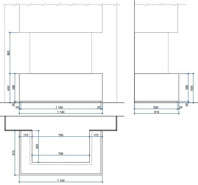 Каминная облицовка Sunhill Lugano