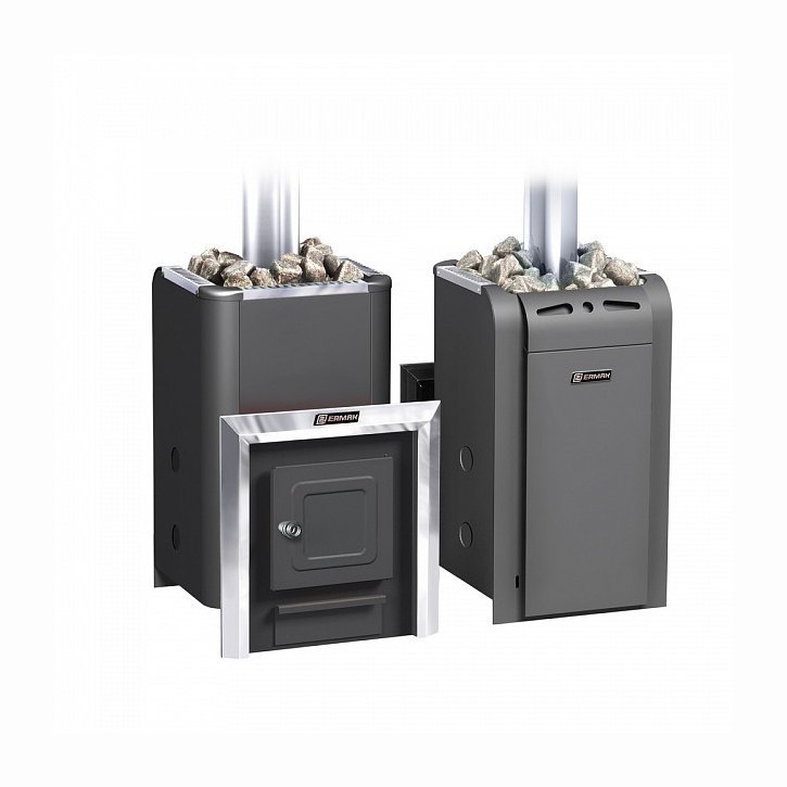 Дровяная печь для бани Ермак 16 Классика