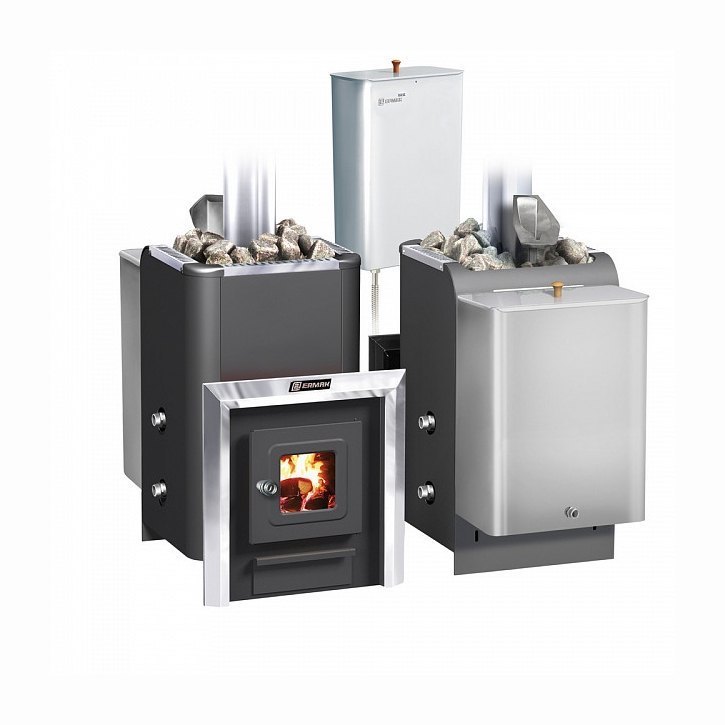 Дровяная печь для бани Ермак 16 Классика