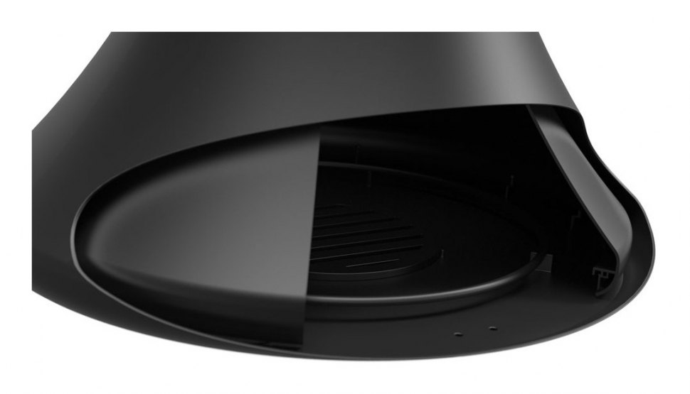 Камин DORIA CENTRAL, открытый, односторонний, без системы вращения, чёрный (Traforart)