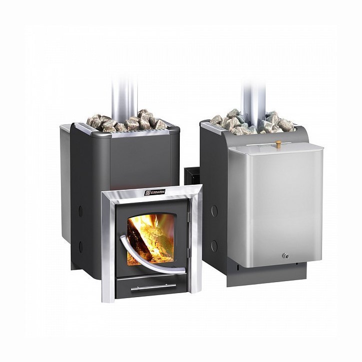 Дровяная печь для бани Ермак 16-ПС Классика