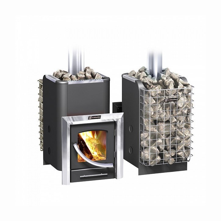 Дровяная печь для бани Ермак 16-ПС Классика