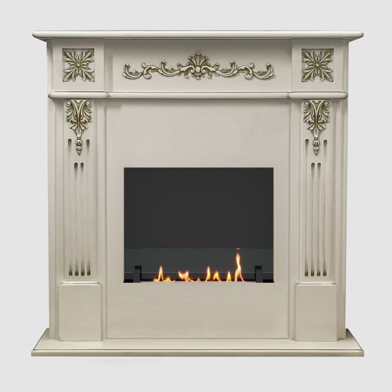 Биокамин в портале SteelHeat Monreal (Стекло+стемалит)