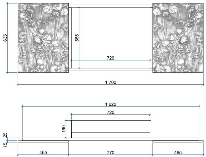 Каминная облицовка Sunhill Underworld