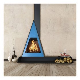 Камин BREDA FRONTAL RAL, труба справа (Traforart)