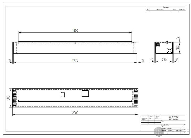 Биокамин автоматический ZeFire M 2000