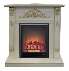 Электрокамин RealFlame Anita Corner (угловой) WT с Eugene