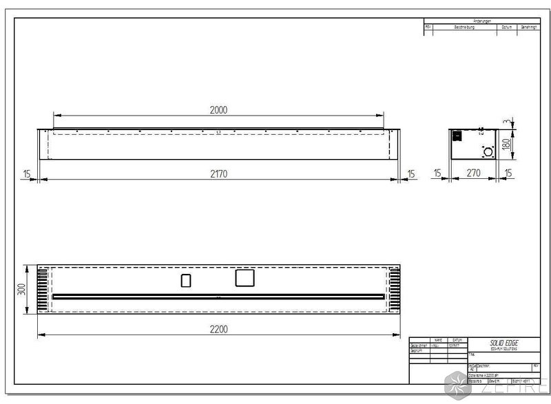 Биокамин автоматический ZeFire M 2200