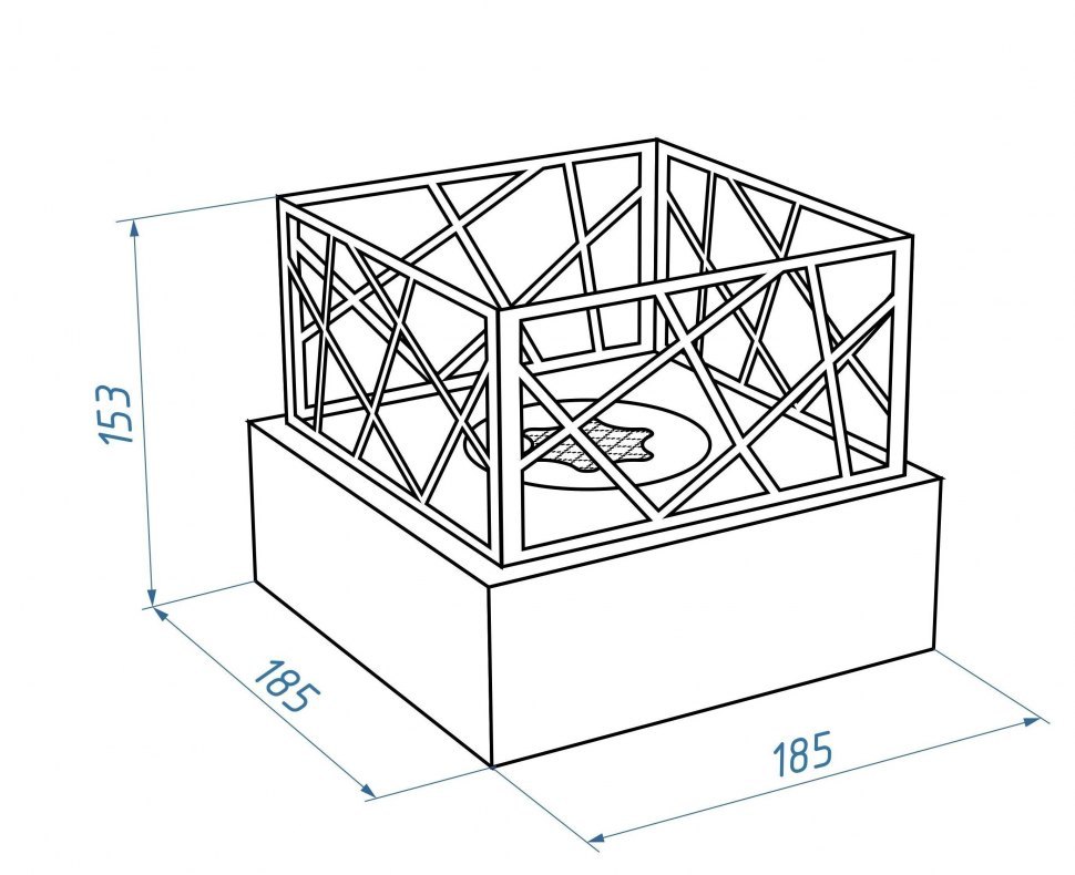 Биокамин настольный Пикник S