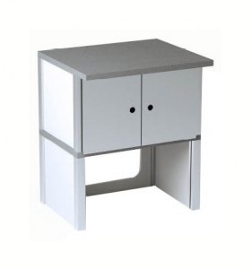 Программа St. Vincent, модуль столик с рабочей поверхностью (Palazzetti)