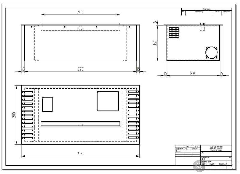 Биокамин автоматический ZeFire M 600 с ДУ
