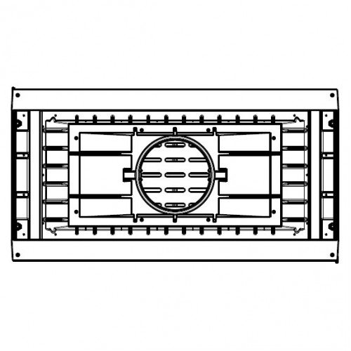 Каминная топка Liseo LCI 9 G4 (L9 4 Glasses)
