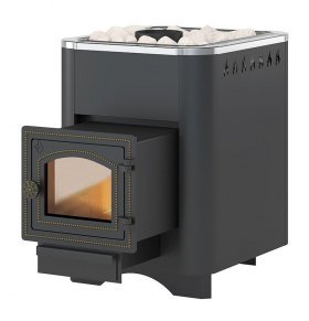 Дровяная печь для бани Везувий Русичъ АНТРАЦИТ 12 (ДТ-3С) 2022