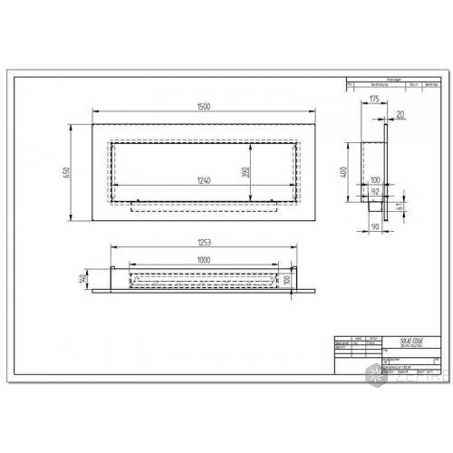 Биокамин ZeFire Elliot 1500 Loft