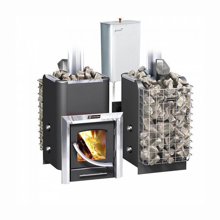 Дровяная печь для бани Ермак 20 ПС Классика