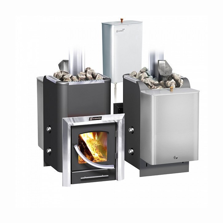 Дровяная печь для бани Ермак 20 ПС Классика