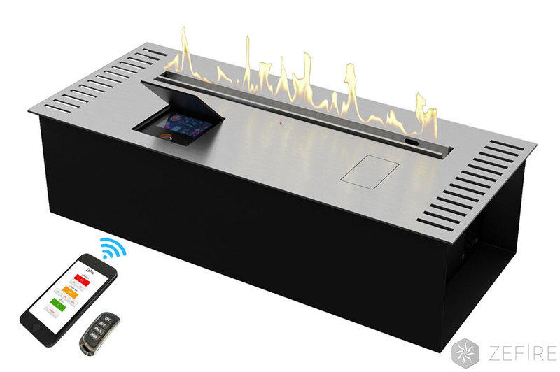 Биокамин автоматический ZeFire M 700 с ДУ