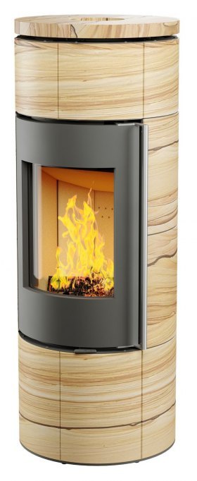 Печь-камин Астов R1.0 L К MAX Песчаник