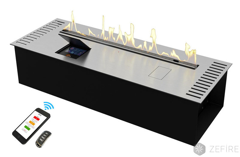 Биокамин автоматический ZeFire M 800 с ДУ