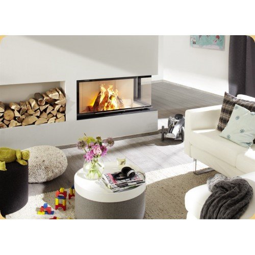 Каминная топка Brunner Architektur-Kamin Eck 53/121/50 с правым углом