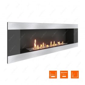 Биокамин в нишу SteelHeat LONG-H 1200 Small (Стандарт)