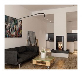 Газовый камин Тру Вижен 550 DV / True Vision 550 DV gas