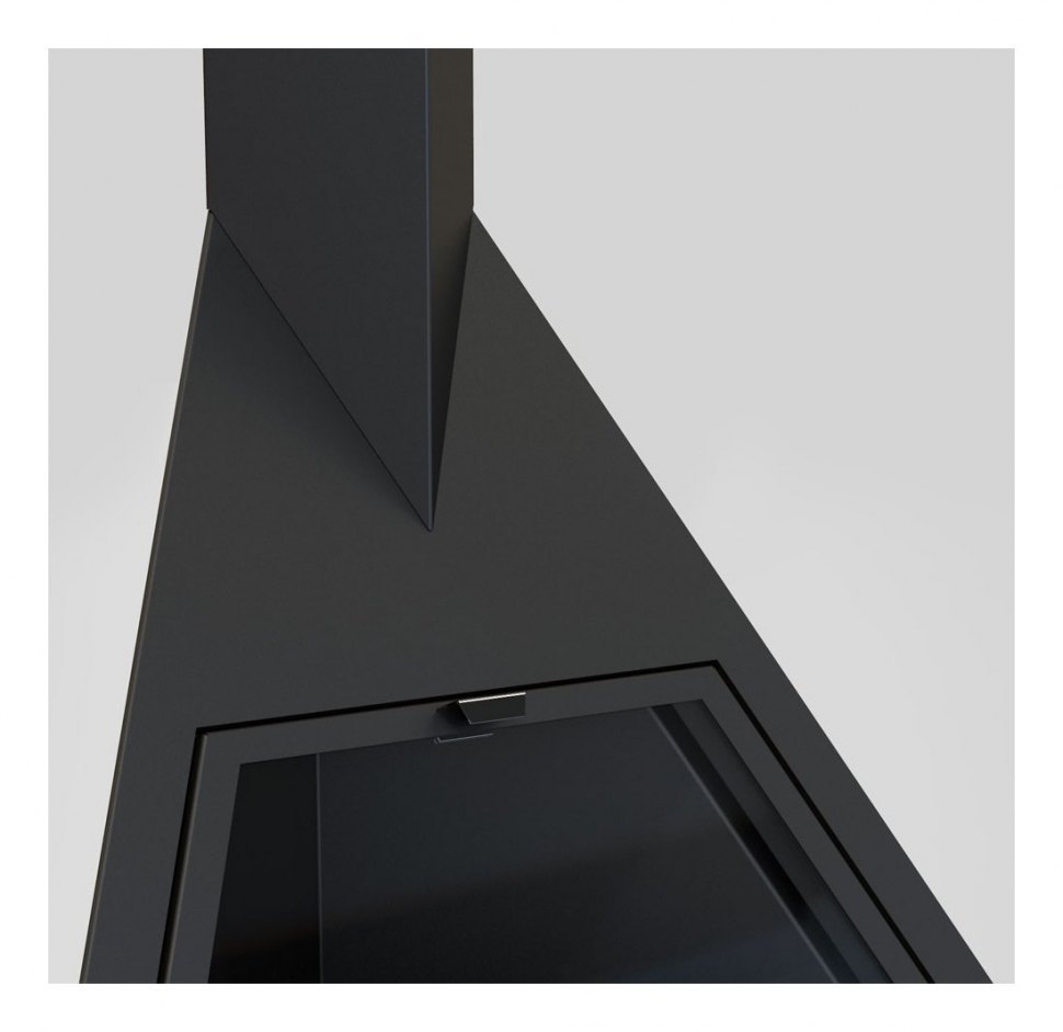 Камин FOXI RINCON, подвесной, чёрный (Traforart)