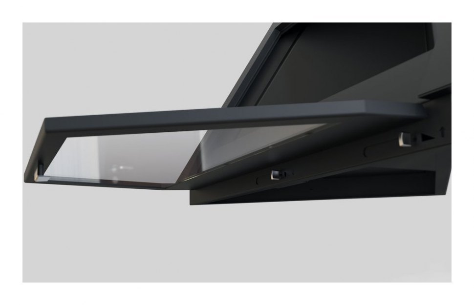 Камин FOXI RINCON, подвесной, чёрный (Traforart)