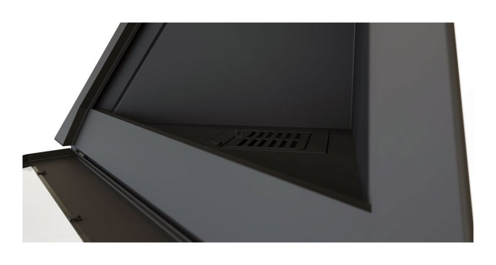 Камин FOXI RINCON, подвесной, чёрный (Traforart)