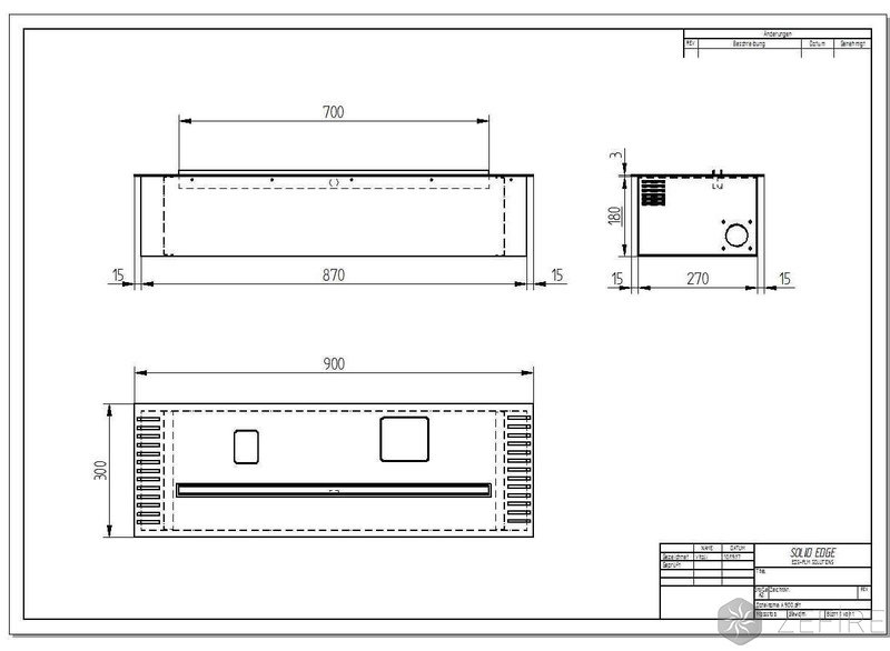 Биокамин автоматический ZeFire M 900 с ДУ