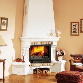 Каминная облицовка Supra Colbert, белая