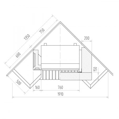 Каминная облицовка Supra Colbert, белая