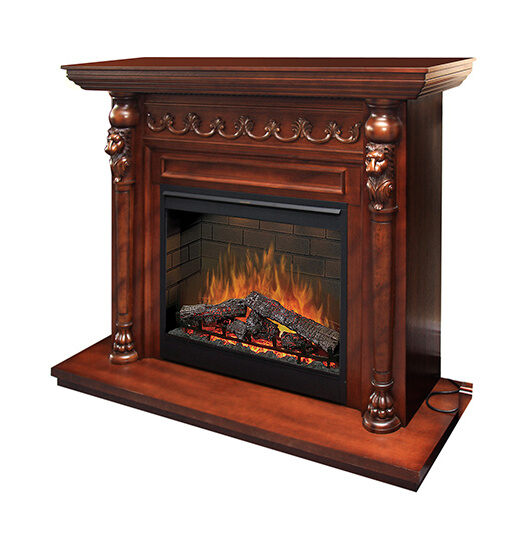 Портал Lions Head под очаг DF3020EU темный орех