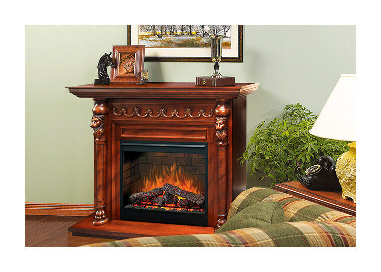 Портал Lions Head под очаг DF3020EU темный орех