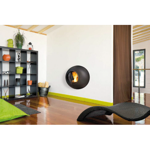 Камин дровяной Focus Emifocus Porthole (с выпуклой стеклянной дверцей)