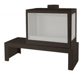 Печь LCI 7 GFR Table, стекло справа (Liseo Castiron)