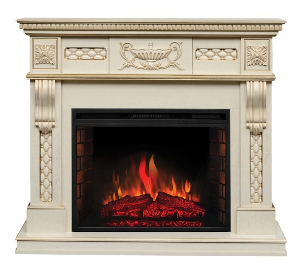 Электрокамин RealFlame Corsica Lux WT с Evrika 25,5 LED
